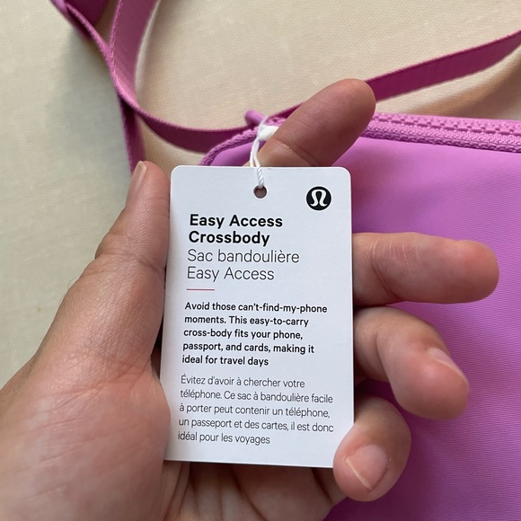 Lululemon Easy Access Crossbody Bag 1.5L - Dahlia Mauve - Picture 6 of 16